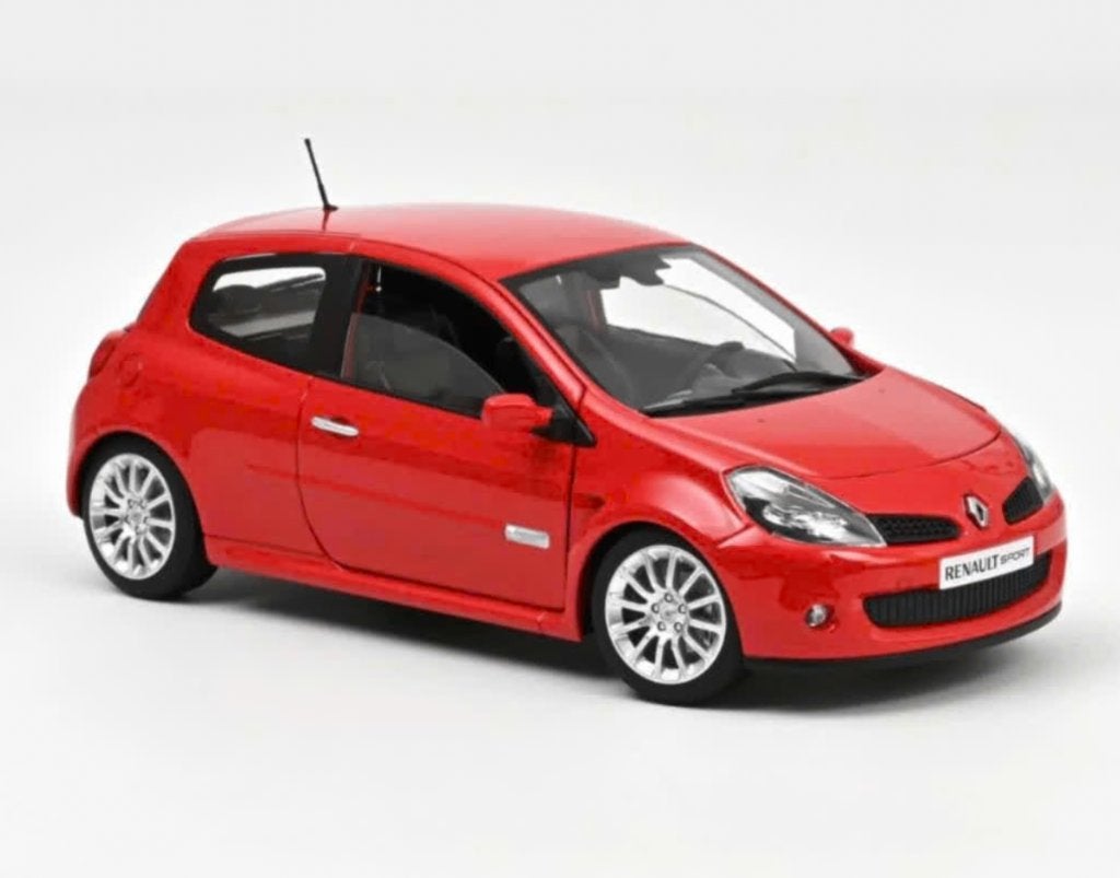 Renault Clio RS 2006 Toro Rood schaal 1/18 NOREV ref. 185252, Ophalen of Verzenden, Nieuw, Auto, Norev