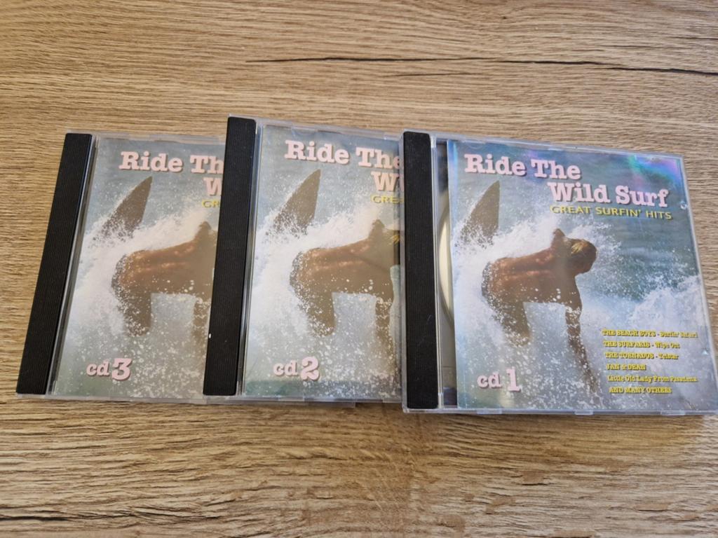Ride The Wild Surf - Great Surfin' Hits (3 CD Boxset), Ophalen of Verzenden, Gebruikt, Pop