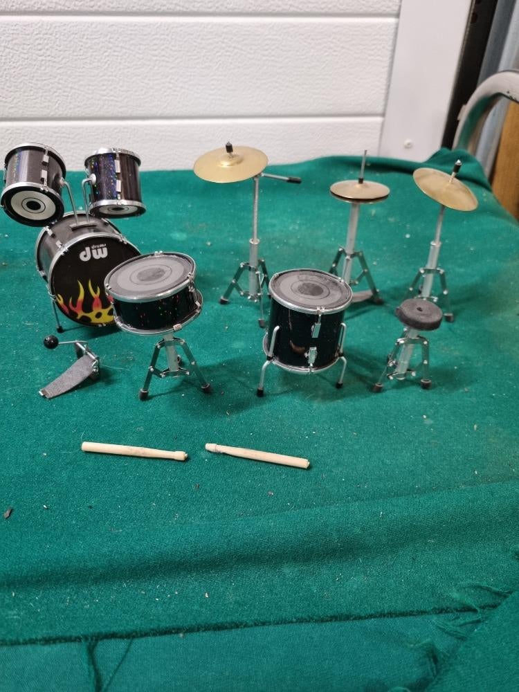 mini drumstel minatuur, Ophalen of Verzenden, 'T Olde Gre-j, Info@toldegrej.nl, Endepoelstraat 20f Didam