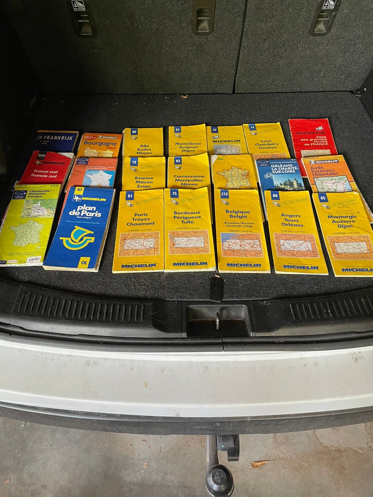 Wegenkaarten Frankrijk, Boeken, Atlassen en Landkaarten, Ophalen of Verzenden, Gelezen, Frankrijk, Landkaart