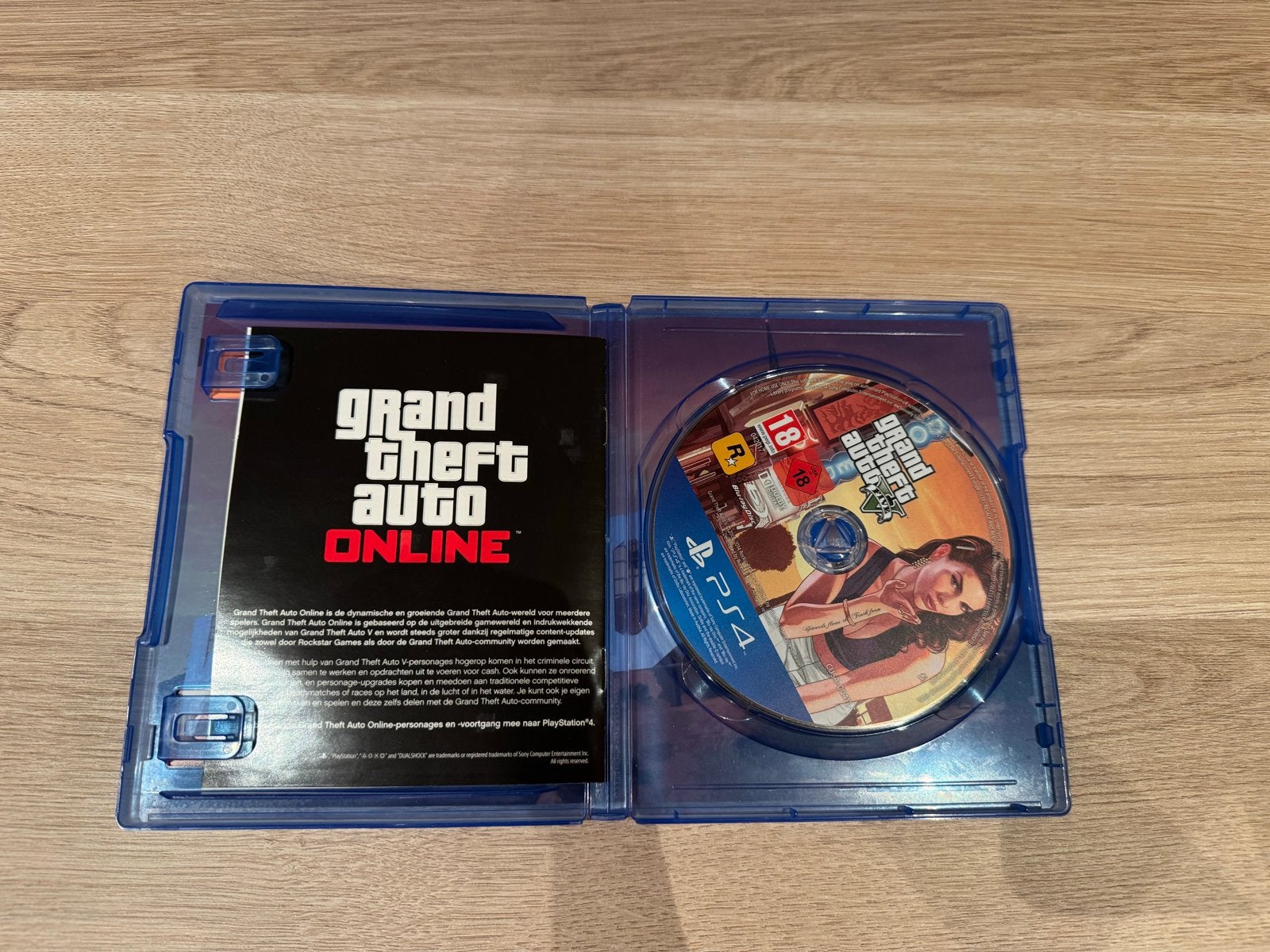 Grand Theft Auto V (GTA 5) PS4 - Zo goed als nieuw, Spelcomputers en Games, Avontuur en Actie, Online, Vanaf 18 jaar, 1 speler