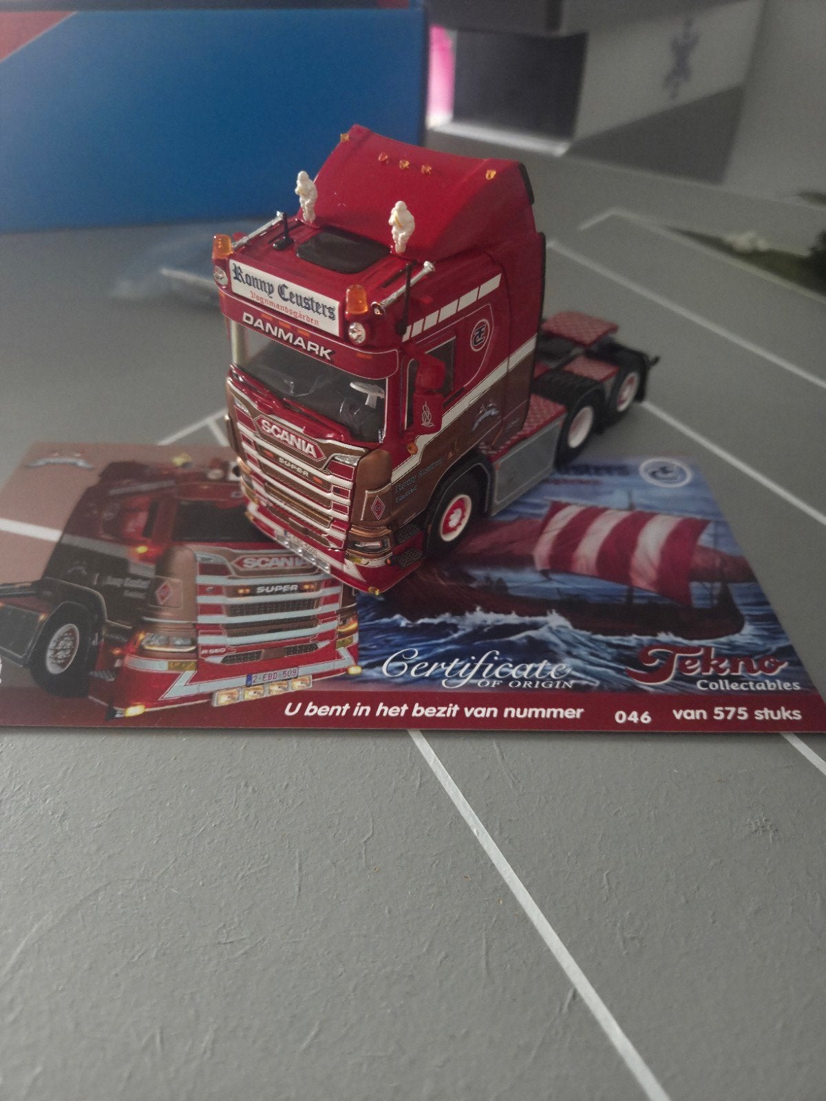 Tekno Ronny ceusters, Ophalen of Verzenden, Zo goed als nieuw, Bus of Vrachtwagen, Tekno