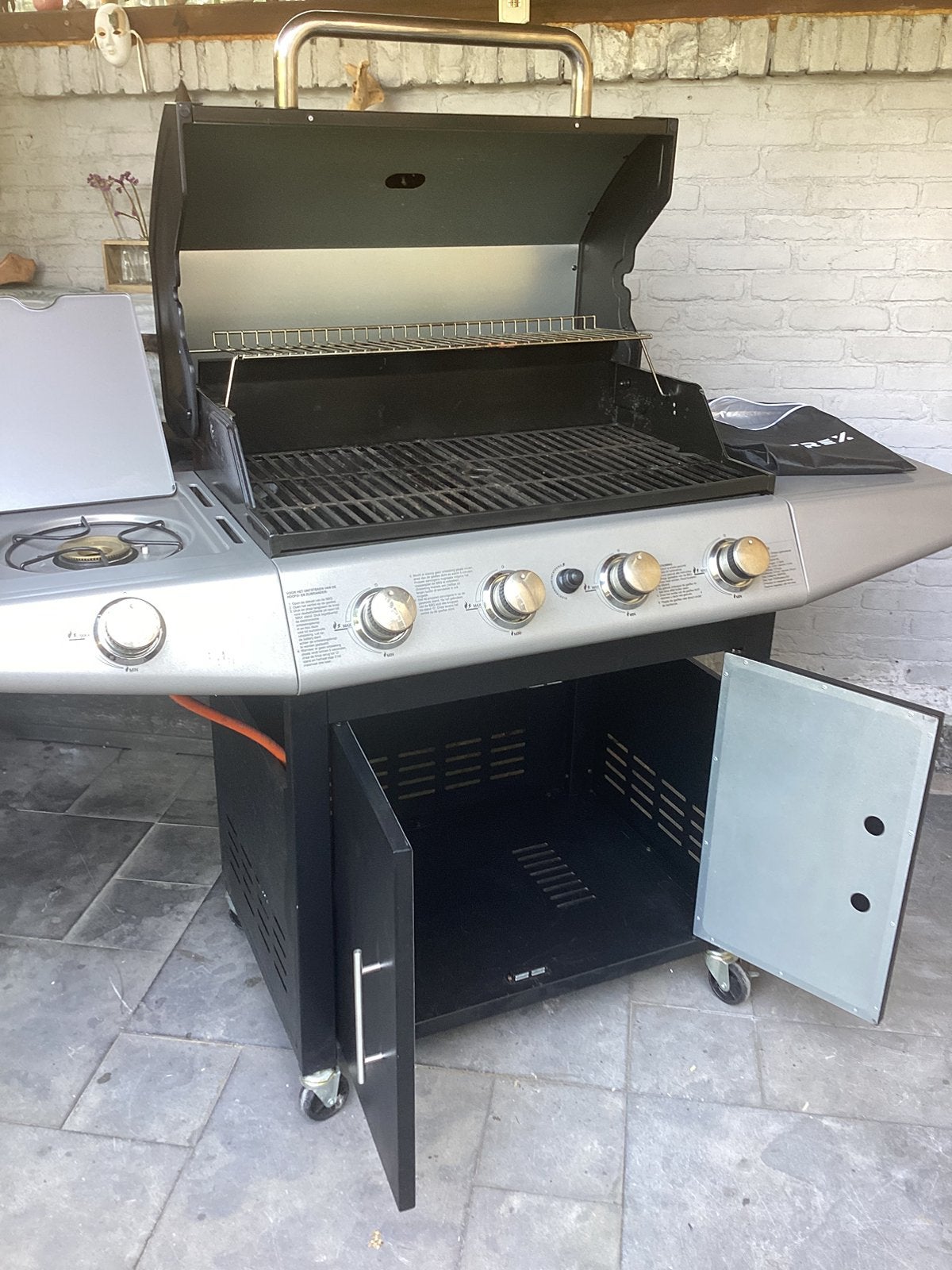 Gasbarbeque te koop, Ophalen, Zo goed als nieuw