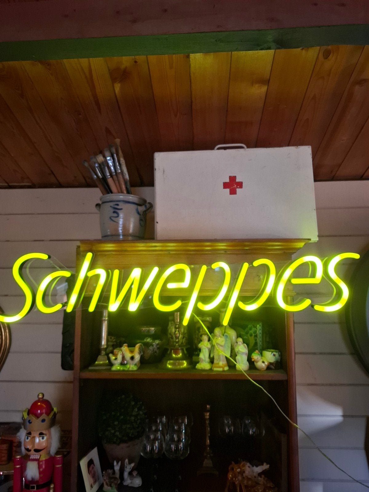 Leuke reclame lamp van Schweppes, Verzamelen, Merken en Reclamevoorwerpen, Ophalen of Verzenden