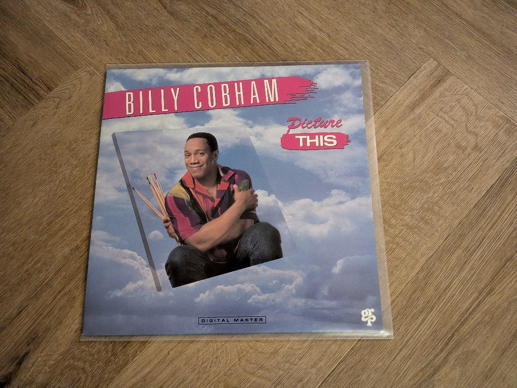 Billy Cobham LP - Picture This (GRP, Near Mint, 1987), LP, Ophalen of Verzenden, Zo goed als nieuw, Inclusief binnenhoes