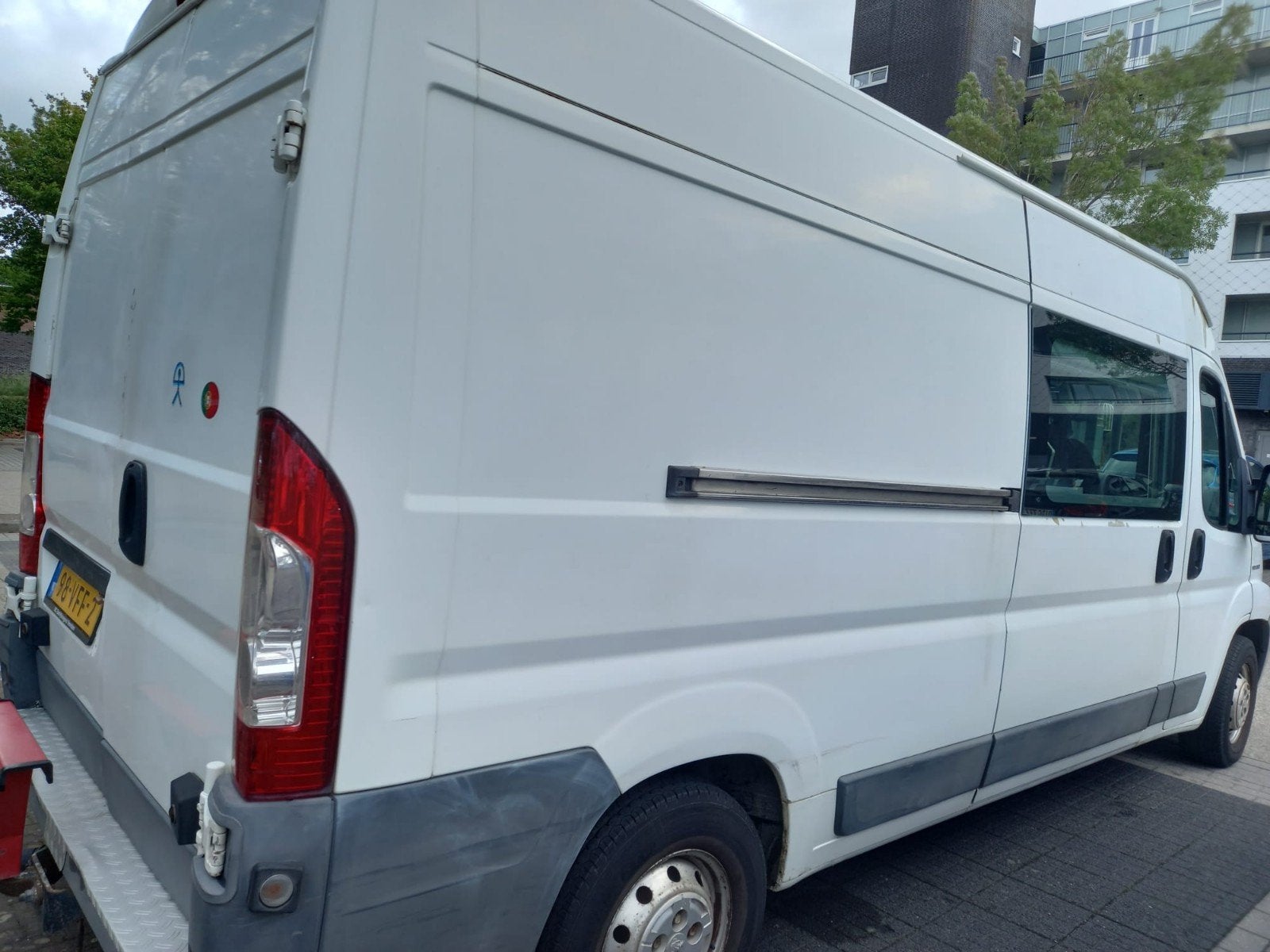 TE KOOP: PEUGEOT BOXER CAMPER H2 L3, Caravans en Kamperen, Overige merken, Chemisch toilet, Reservewiel, Tot en met 2