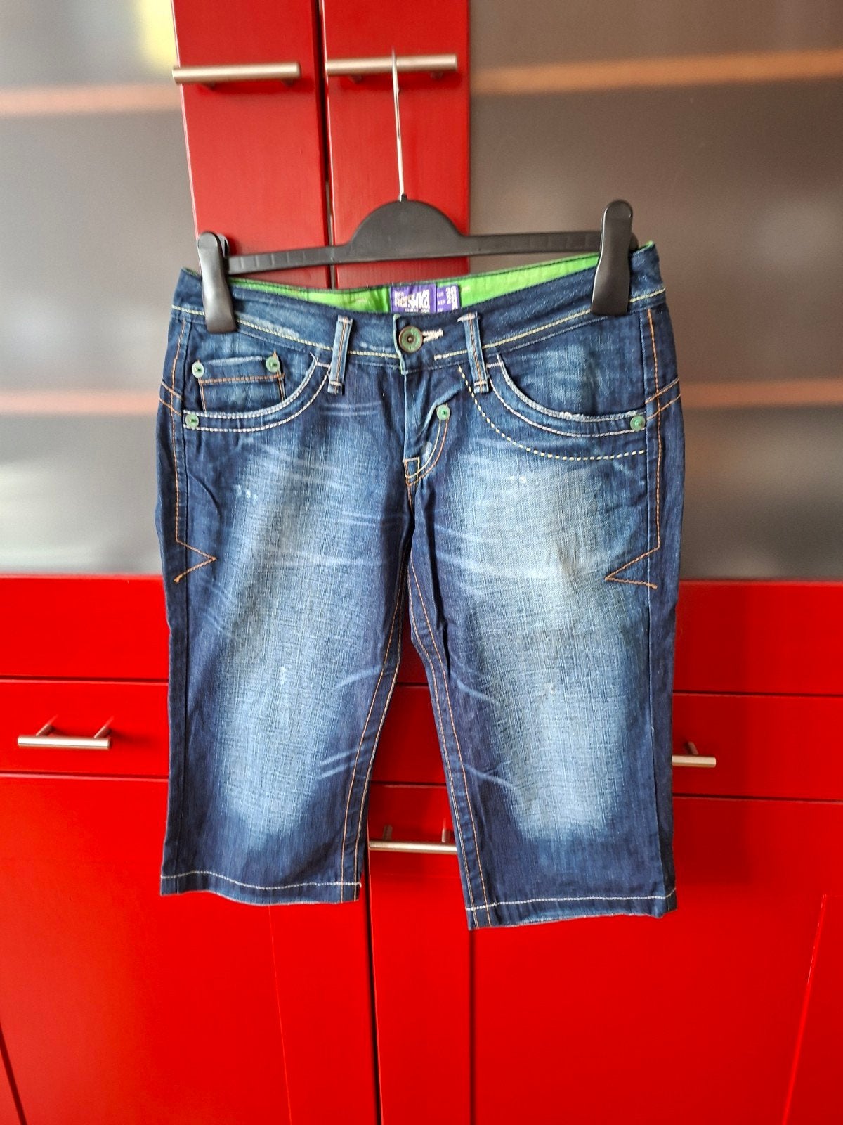 Bermuda maat 36, Ophalen of Verzenden, Nieuw, Blauw, W28 - W29 (confectie 36)
