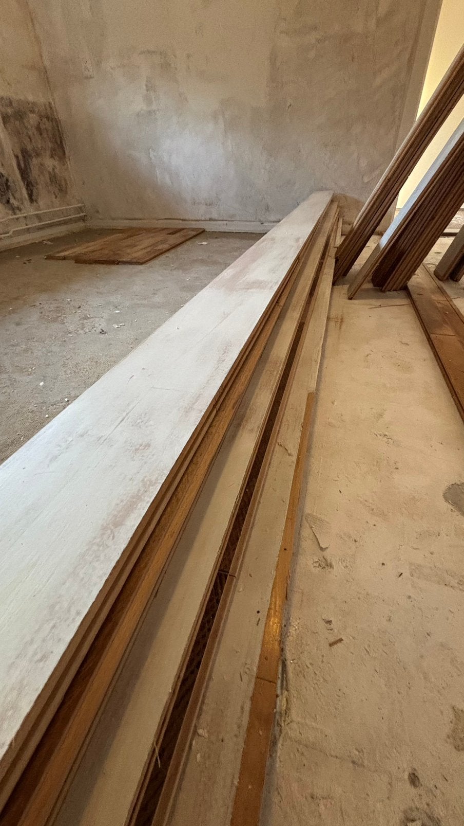 Echte eiken houten vloerdelen, Ophalen, Vloerdelen of -planken, Zo goed als nieuw, 10 m² of meer