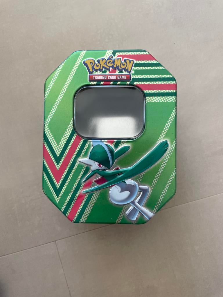 Lege Pokémon Gallade V Tin Box (Sword & Shield 2020-2021), Ophalen of Verzenden, Gebruikt