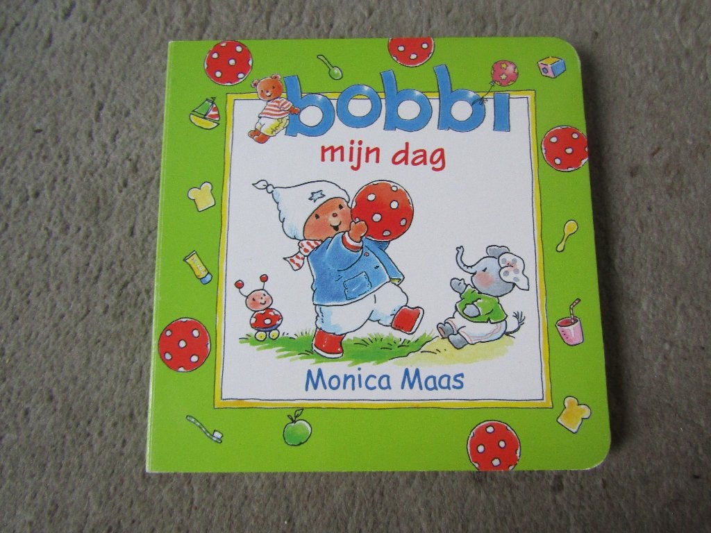 Boek: Bobbi - Mijn dag, Ophalen of Verzenden, Gelezen, Monica Maas, 6 tot 12 maanden
