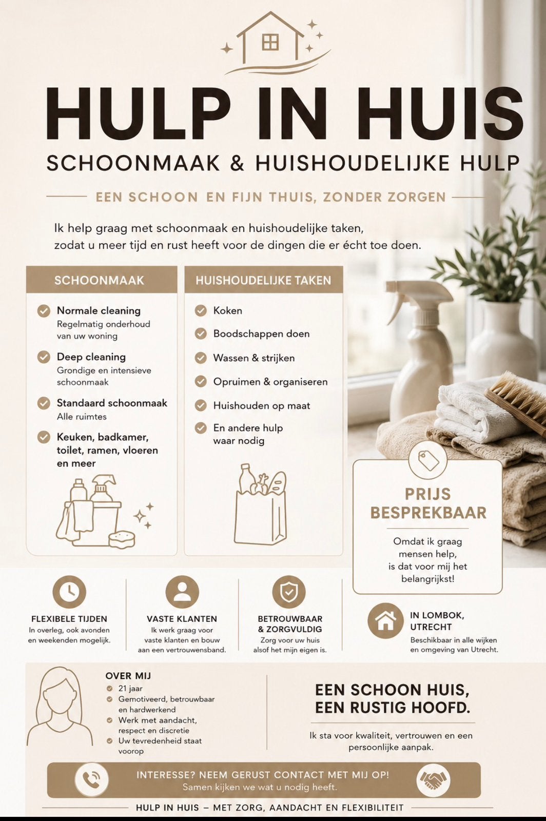 Schoonmaakster nodig ?, Vanaf 10 jaar, Overige vormen