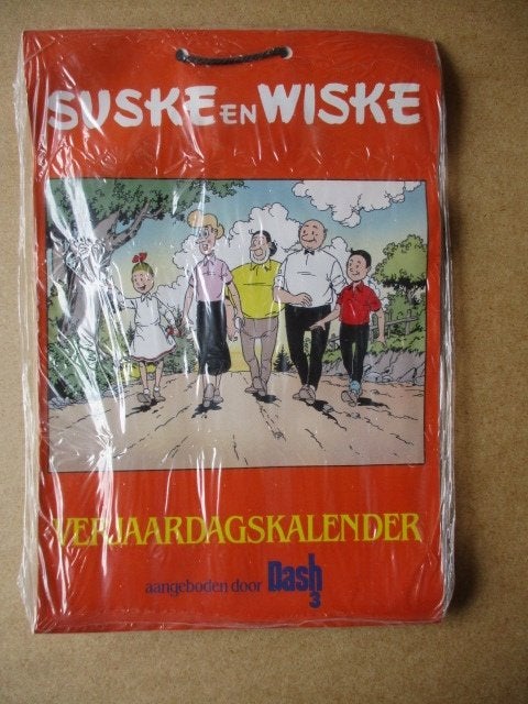 adv10344 suske en wiske verjaardagskalender, Verzamelen, Ophalen, Overige figuren, Zo goed als nieuw, Overige typen