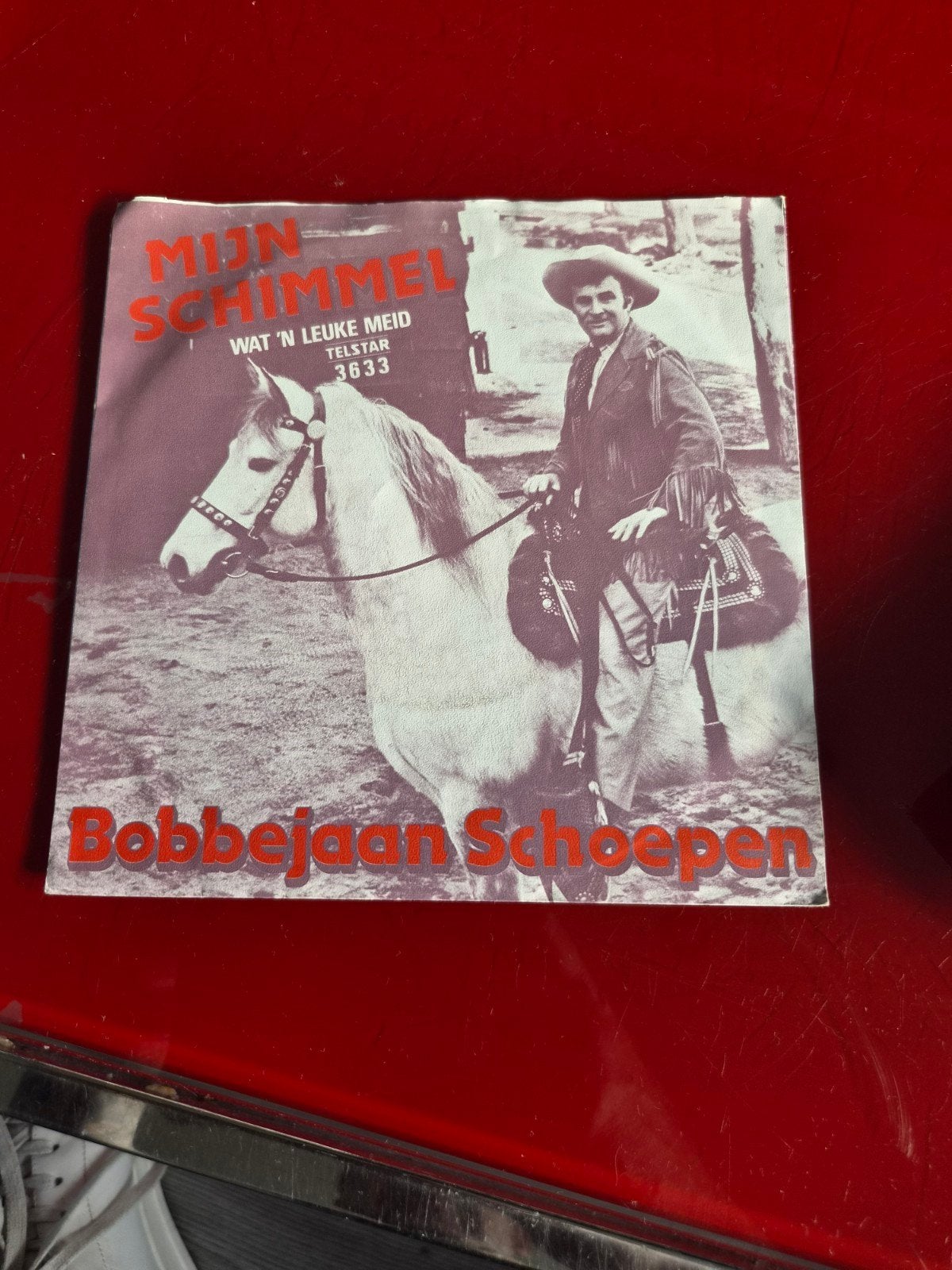 Bobbejaan Schoepen Mijn Schimmel Telstar 3633, Ophalen of Verzenden, Gebruikt, 7 inch, Nederlandstalig