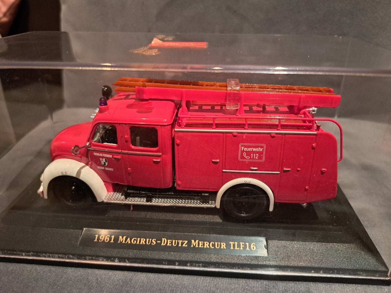 Magirus-Deutz Mercur TLF16 Brandweerwagen, Ophalen of Verzenden, Zo goed als nieuw, Tractor of Landbouw
