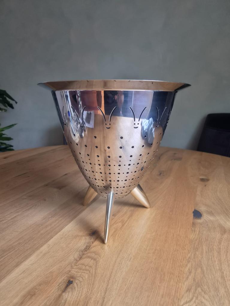 Alessi Max le Chinois vergiet/fruitschaal, Ophalen of Verzenden, Zo goed als nieuw