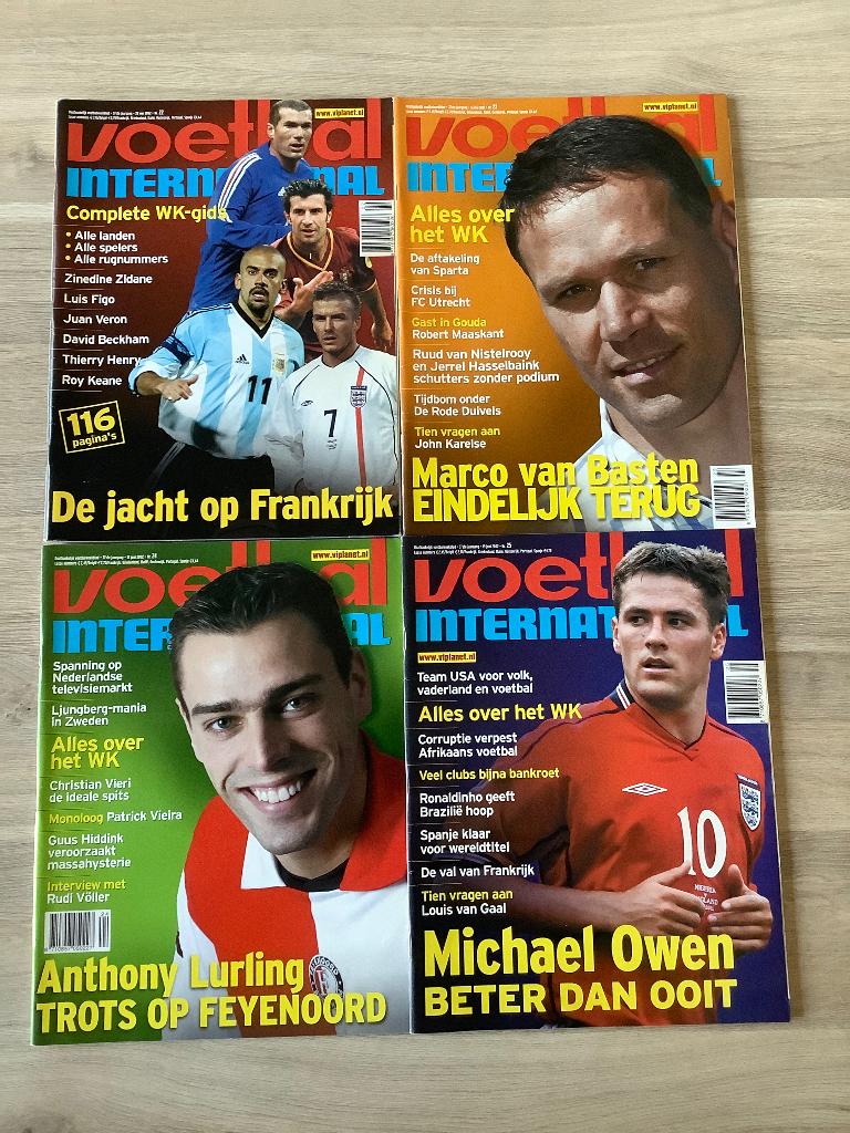 Voetbal International WK2002 magazines, Ophalen of Verzenden, Zo goed als nieuw, Balsport, Voetbal International