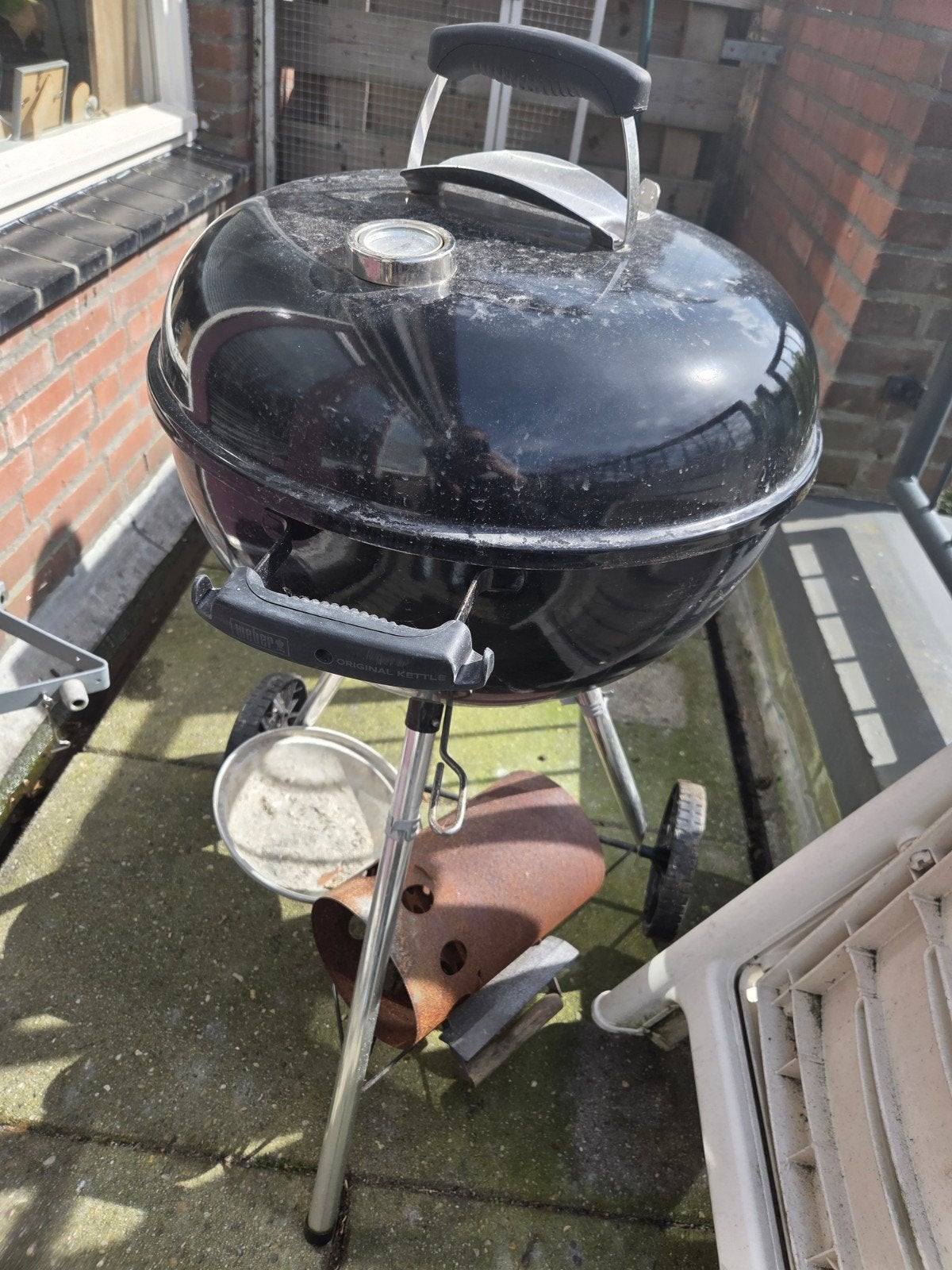 weber barbecue, Ophalen