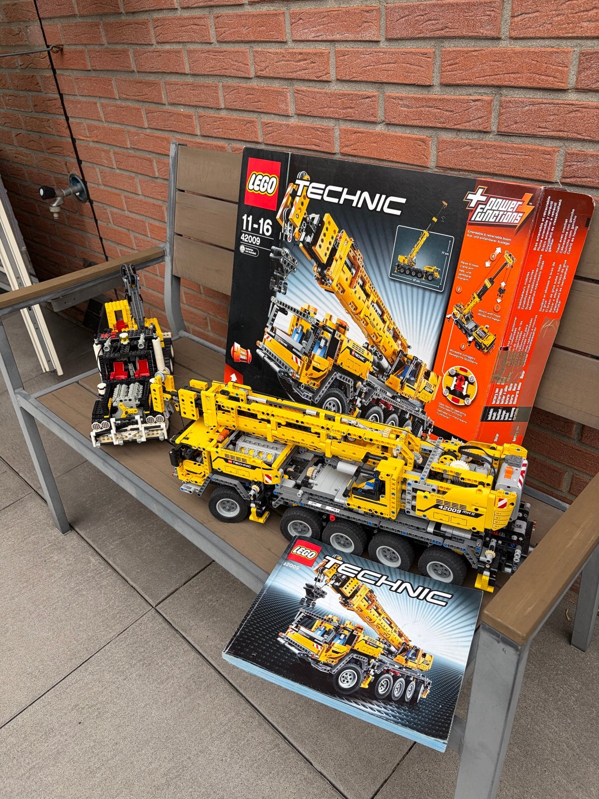 LEGO Technic Kraan en Vrachtwagen Set (42009), Ophalen of Verzenden, Gebruikt