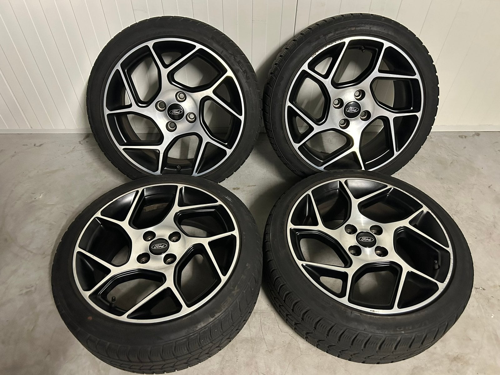 Ford Fiesta MK8 ST St-line 17 inch 4x108 winter Nexen TPMS, Ophalen, Gebruikt, Ford, Banden en Velgen