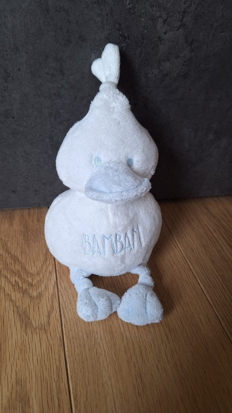 Bambam knuffel eend (20cm), Ophalen of Verzenden, Gebruikt, Eend