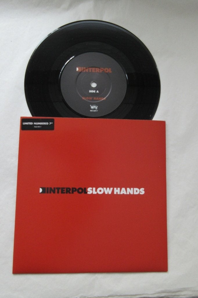 Interpol, Slow Hands 2004 Limited Editon 2395 Alternative, Limited edition, 7 inch, Ophalen of Verzenden, Zo goed als nieuw