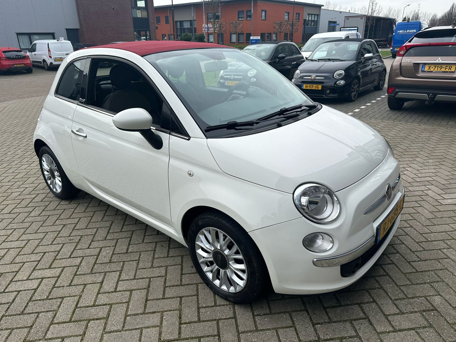 Fiat 500C 1.2 Lounge Cabrio | 2010 | wit, Voorwielaandrijving, 4 cilinders, Wit, Handgeschakeld