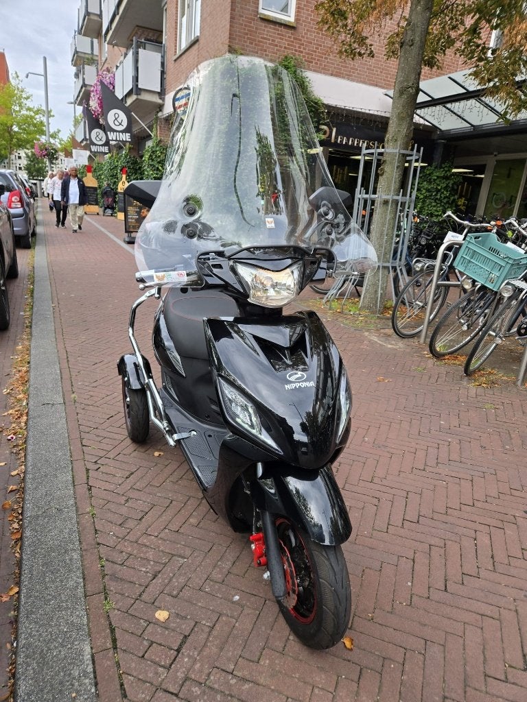 Nipponia Pride zwart | slechts 636 km | Scootmobiel, Gebruikt, 16 km/u of meer, 46 km of meer, Ophalen