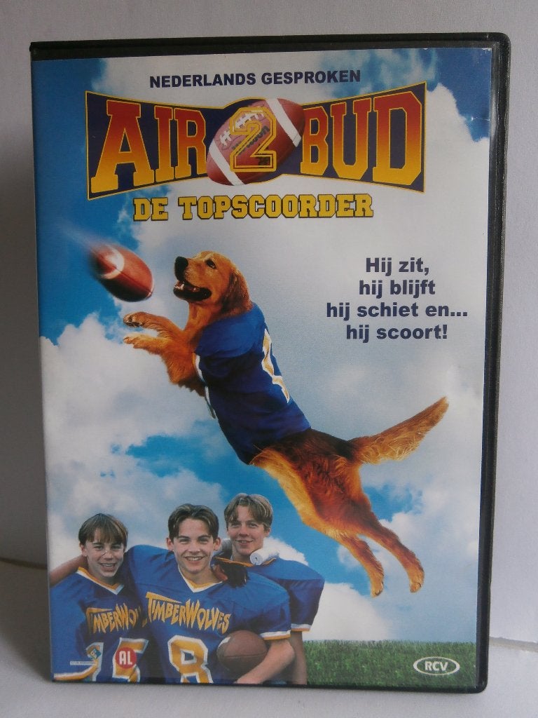 Airbud 2 - De Topscoorder (originele dvd) Air Bud, Alle leeftijden, Nederlands, Ophalen of Verzenden, Dieren