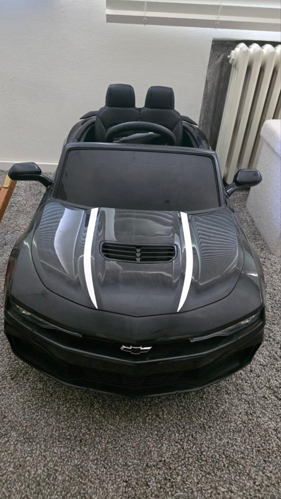 Elektrische kinderauto Chevrolet Camaro + afstandsbedienin, Ophalen, Gebruikt, Afstandsbediening