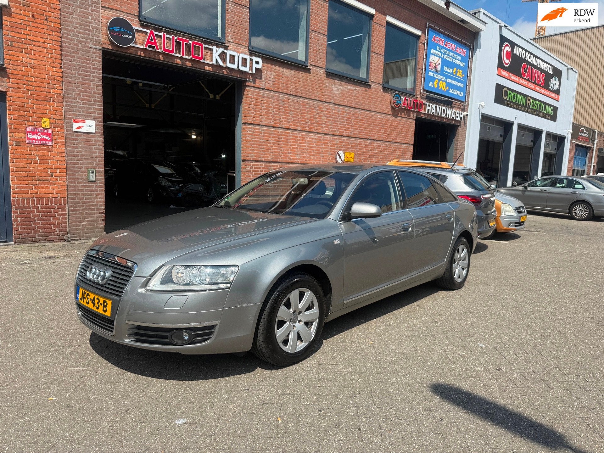 Audi A6 Limousine 3.2 FSI quattro Pro Line Clima Navi Xenon, Automaat, Gebruikt, 1655 kg, Bedrijf