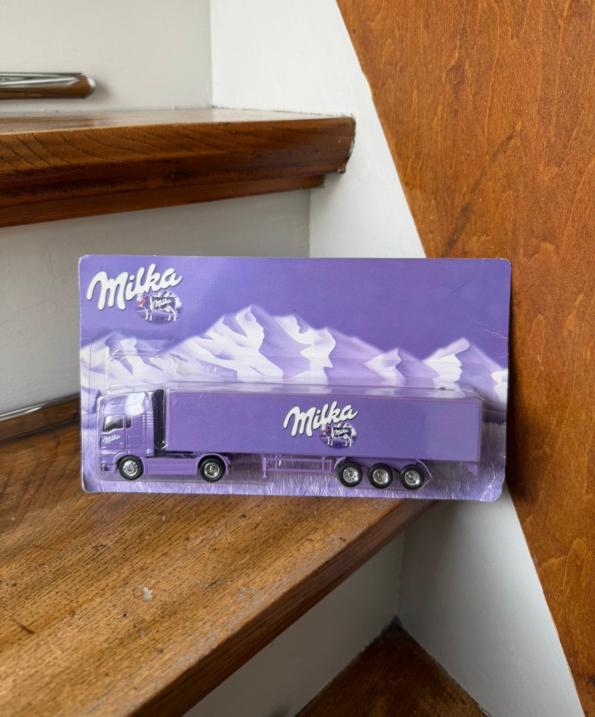 Milka miniatuur vrachtwagen, Verzamelen, Ophalen of Verzenden, Nieuw, Gebruiksvoorwerp