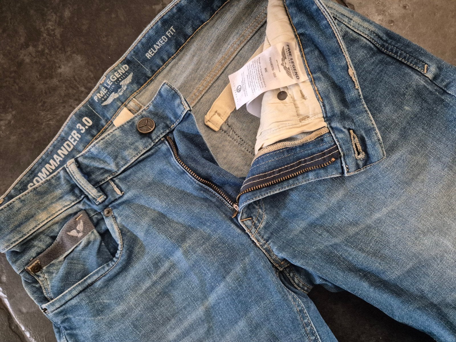 Pme Legend Pall Mall jeans spijkerbroek Commander 3.0 mt 32, Blauw, ., W32 (confectie 46) of kleiner, Ophalen of Verzenden