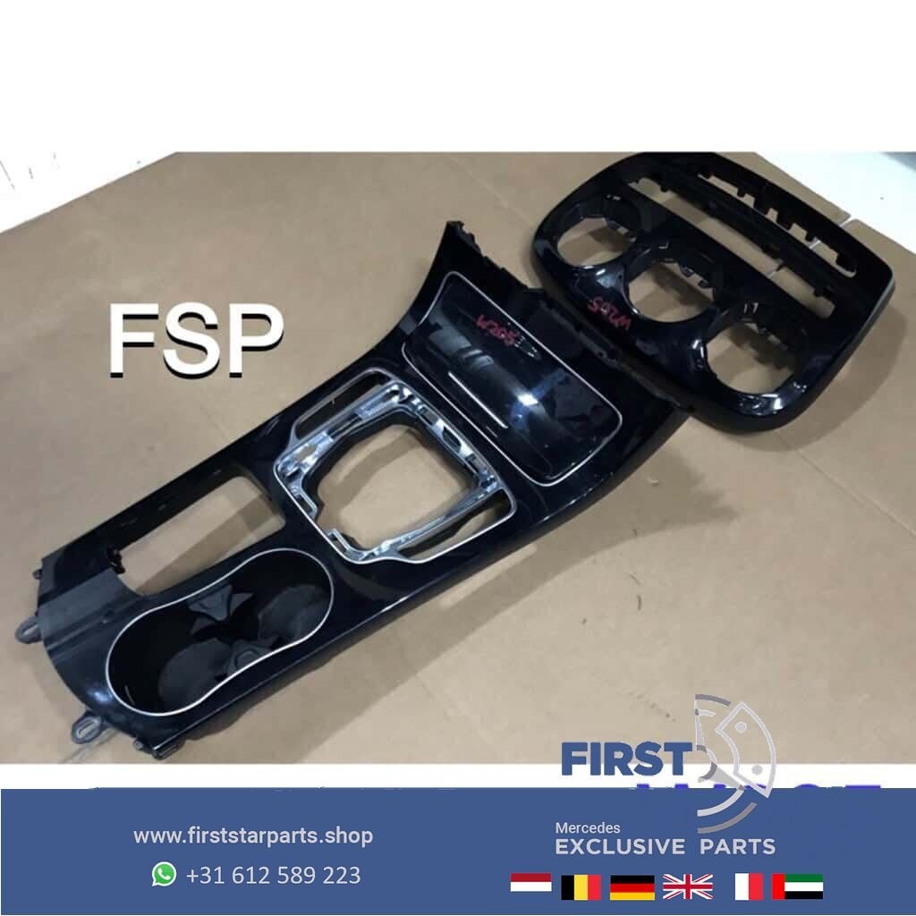 W205 W253 middenconsole Mercedes C Klasse / GLC zwart centre, Gebruikt, -, Ophalen of Verzenden, -