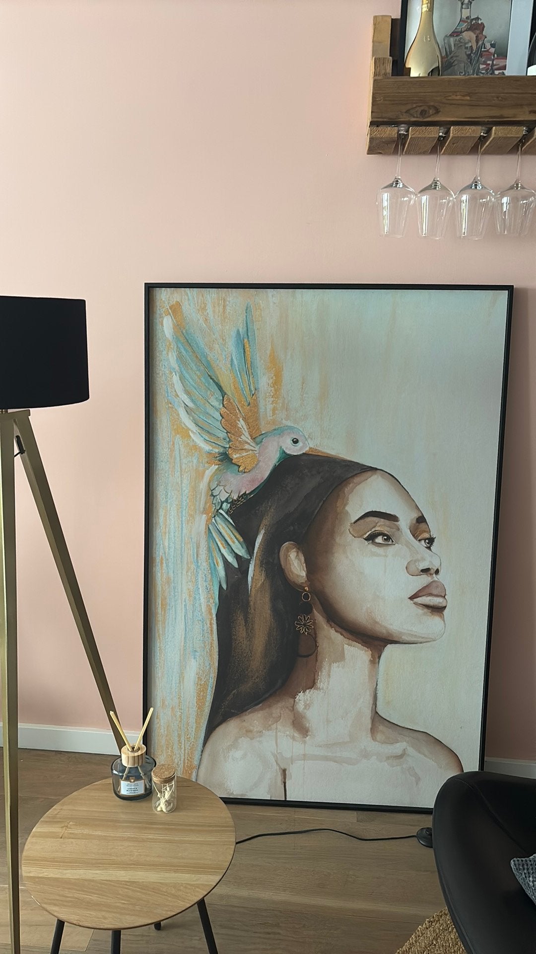Muurkunst - Anick de Rouw 98x148 cm, Ophalen