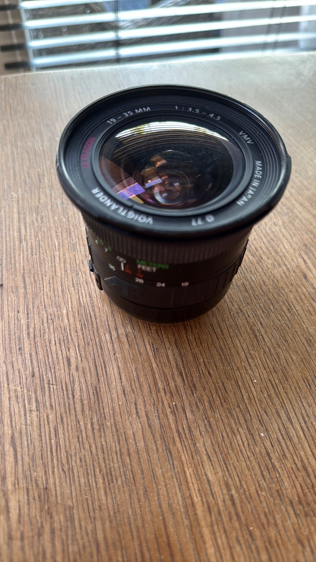 Voigtländer Ultragon 19-35mm f/3.5-4.5 VMV voor CANON, Gebruikt, Autofocus, Overige vattingen, Voigtlander