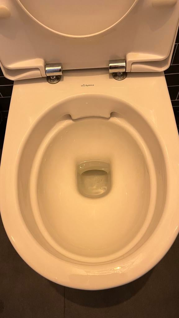 Sphinx Hangend toilet randloos, Doe-het-zelf en Verbouw, Sanitair, Ophalen, Gebruikt, Toilet