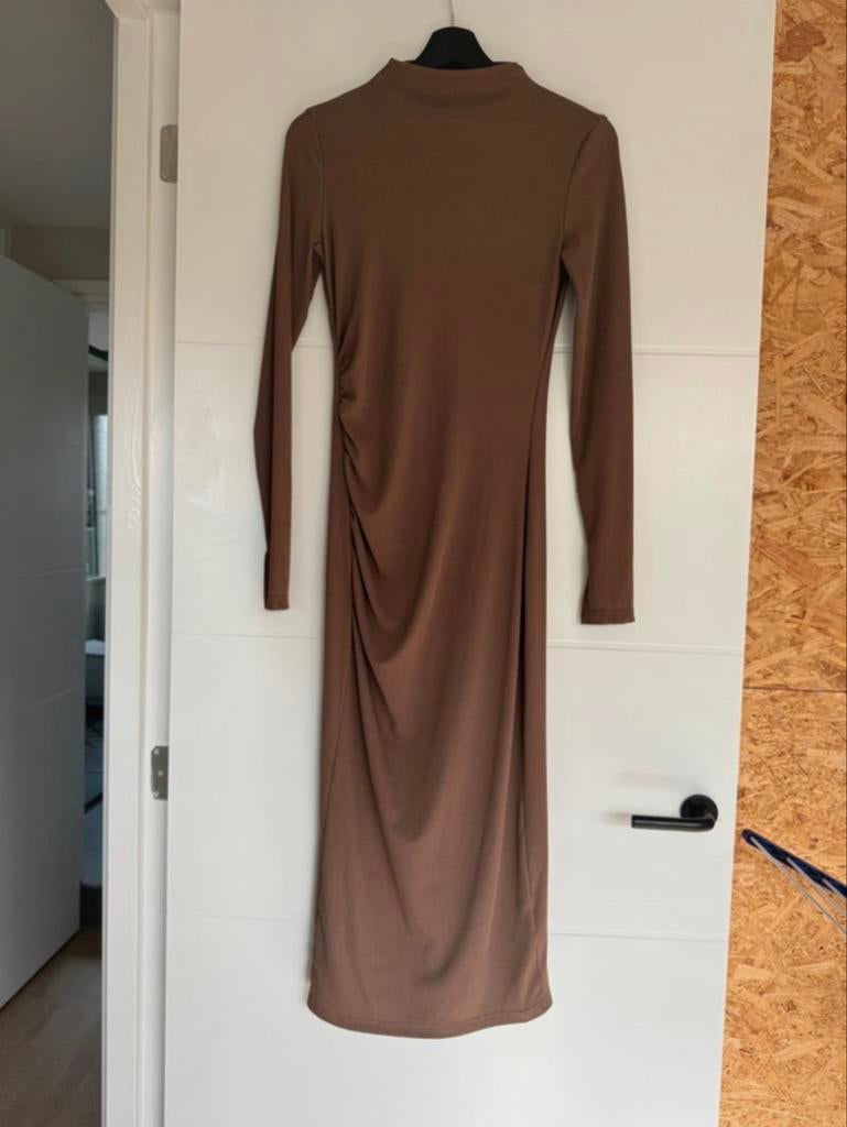 Cider bruine lange jurk - Maat XS - Nooit gedragen, Kleding | Dames, Jurken, Bruin, Nieuw, Ophalen of Verzenden, Maat 34 (XS) of kleiner