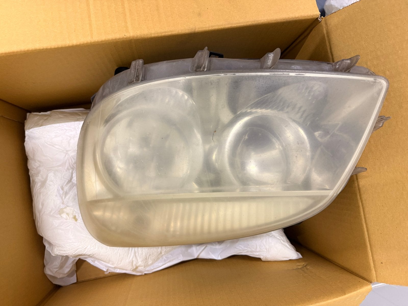 Koplamp Fiat Dobló 2005 Links - Gebruikt, Ophalen of Verzenden, Gebruikt, Fiat