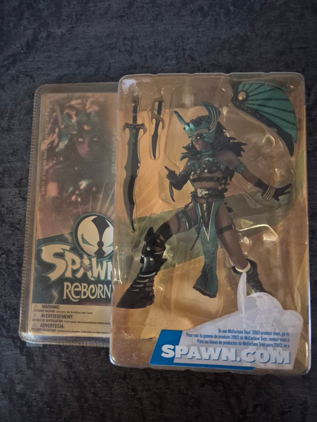 Spawn Reborn Domina  McFarlane Toys Compleet), Ophalen of Verzenden, Zo goed als nieuw, Actiefiguur of Pop