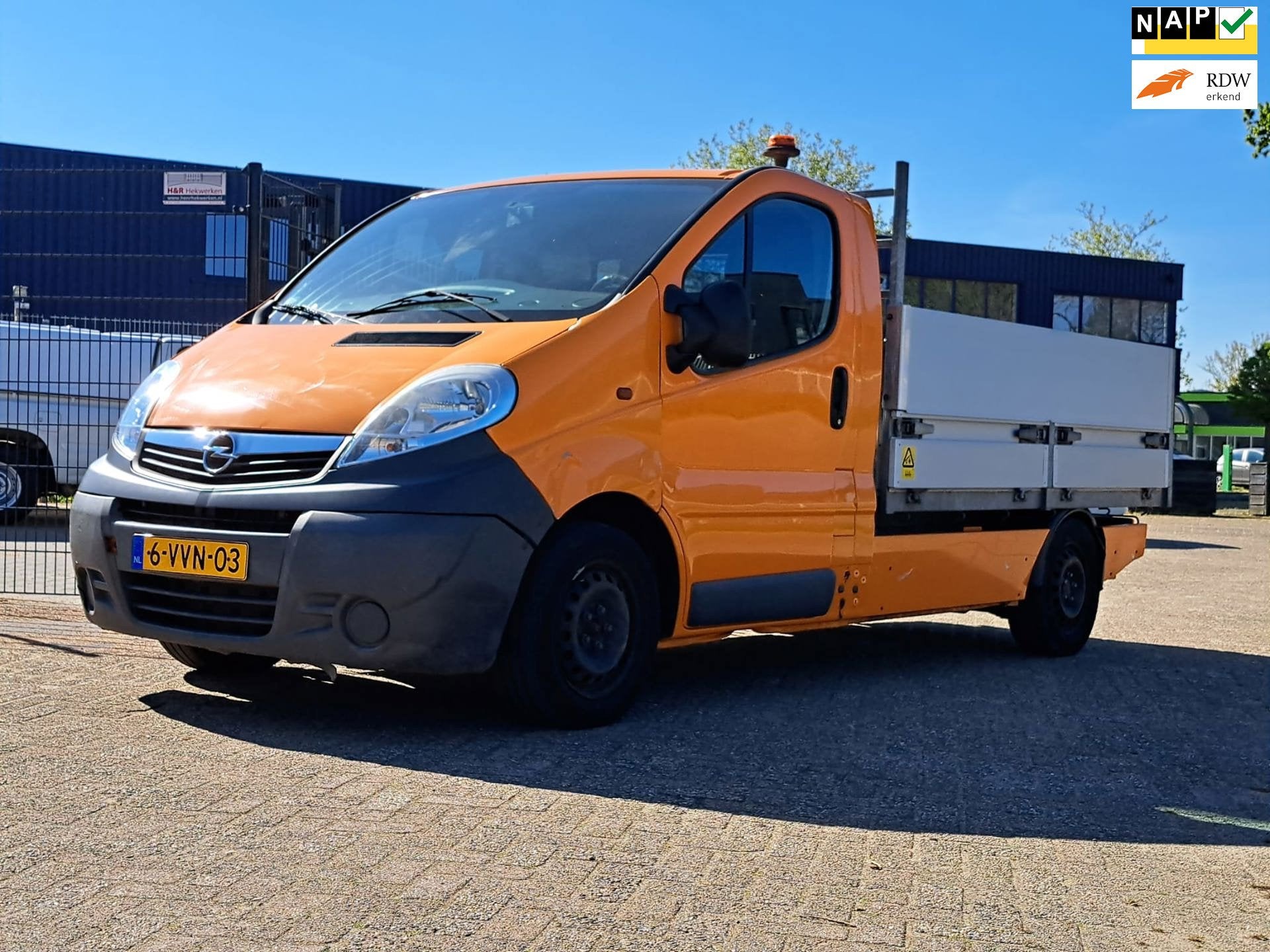 Opel Vivaro 2.0 CDTI L2 EXPORT KIPPER UNIEK, Auto's, Euro 5, Stof, 4 cilinders, Origineel Nederlands