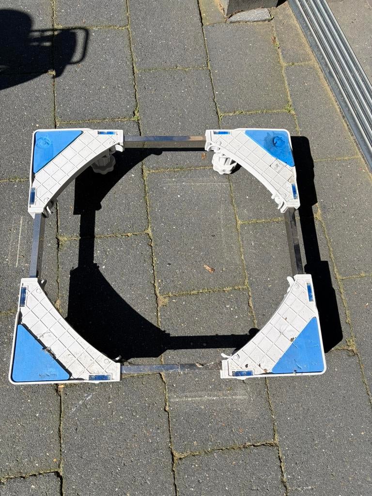 Wasmachine verhoger, Ophalen of Verzenden, Zo goed als nieuw, Minder dan 80 cm, Glasplaat