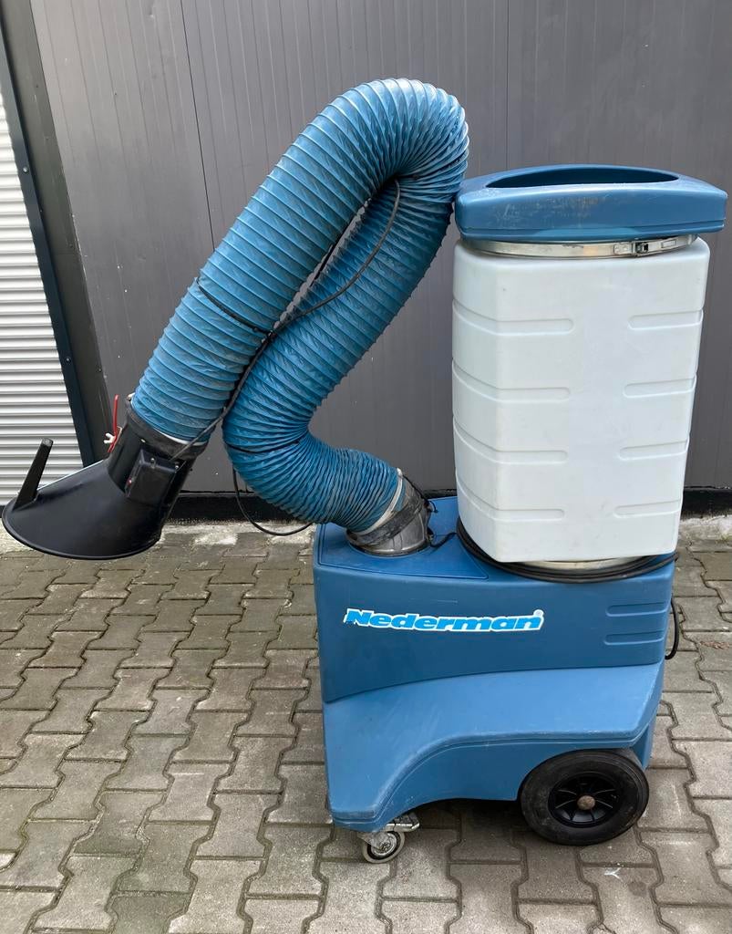 Nederman Mobiele lasdampafzuiger, Doe-het-zelf en Verbouw, Gereedschap | Lasapparaten, Ophalen, Gebruikt, 250 ampère of meer, Overige typen