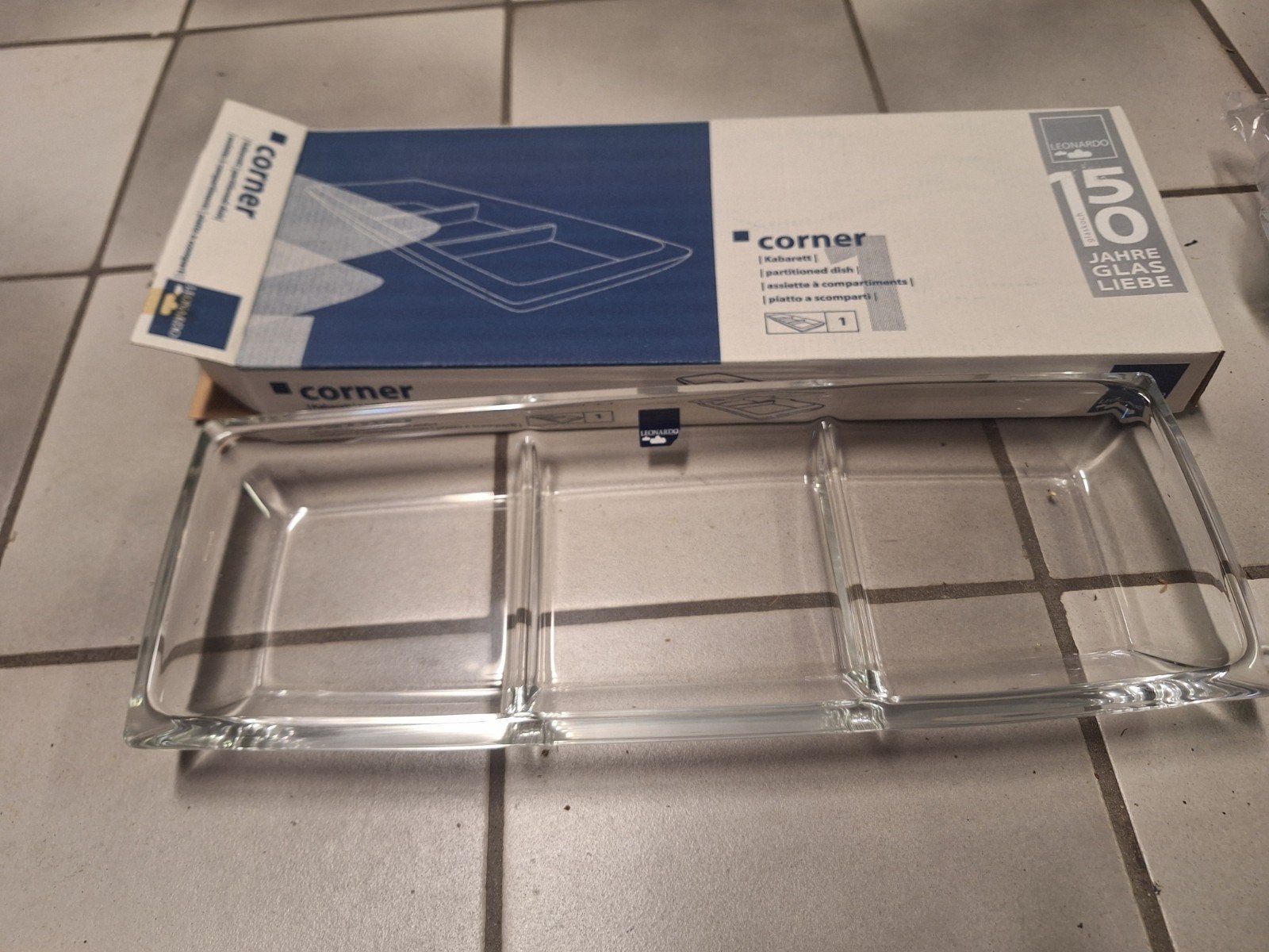 Glazen tapasschaal, Ophalen, Nieuw