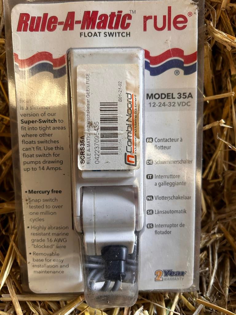 Rule-A-Matic vlotterschakelaar, Watersport en Boten, Ophalen, Nieuw, Overige typen