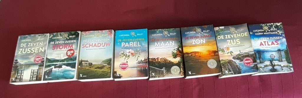 De complete serie van …. De Zeven Zussen ..., Boeken, Ophalen of Verzenden, Gelezen, Populaire fictie