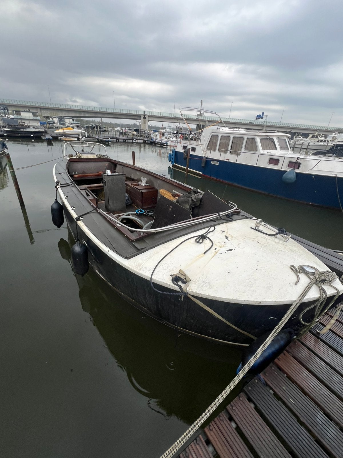 Aluminium geklonken sloep (opknapper), Watersport en Boten, Ophalen, Gebruikt