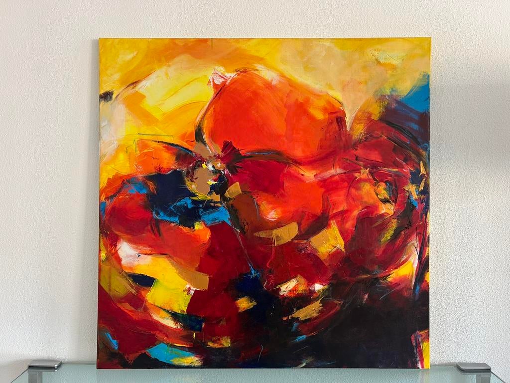 Schilderij 100 x 100cm, Ophalen