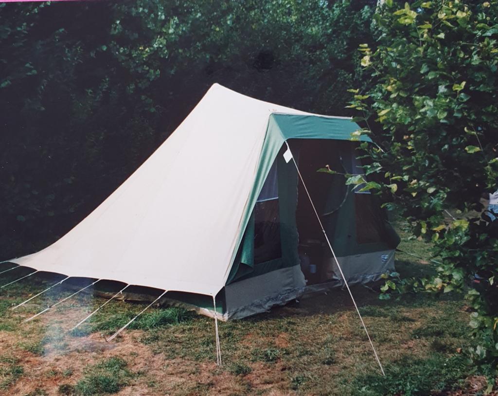 Obelink Piramidetent met vast grondzeil en binnentent, Caravans en Kamperen, Tenten, Ophalen of Verzenden, Gebruikt, Tot en met 4