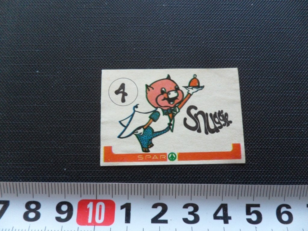 sticker plaatje supermarkt SPAR strip snuggie #4, Ophalen of Verzenden, Zo goed als nieuw