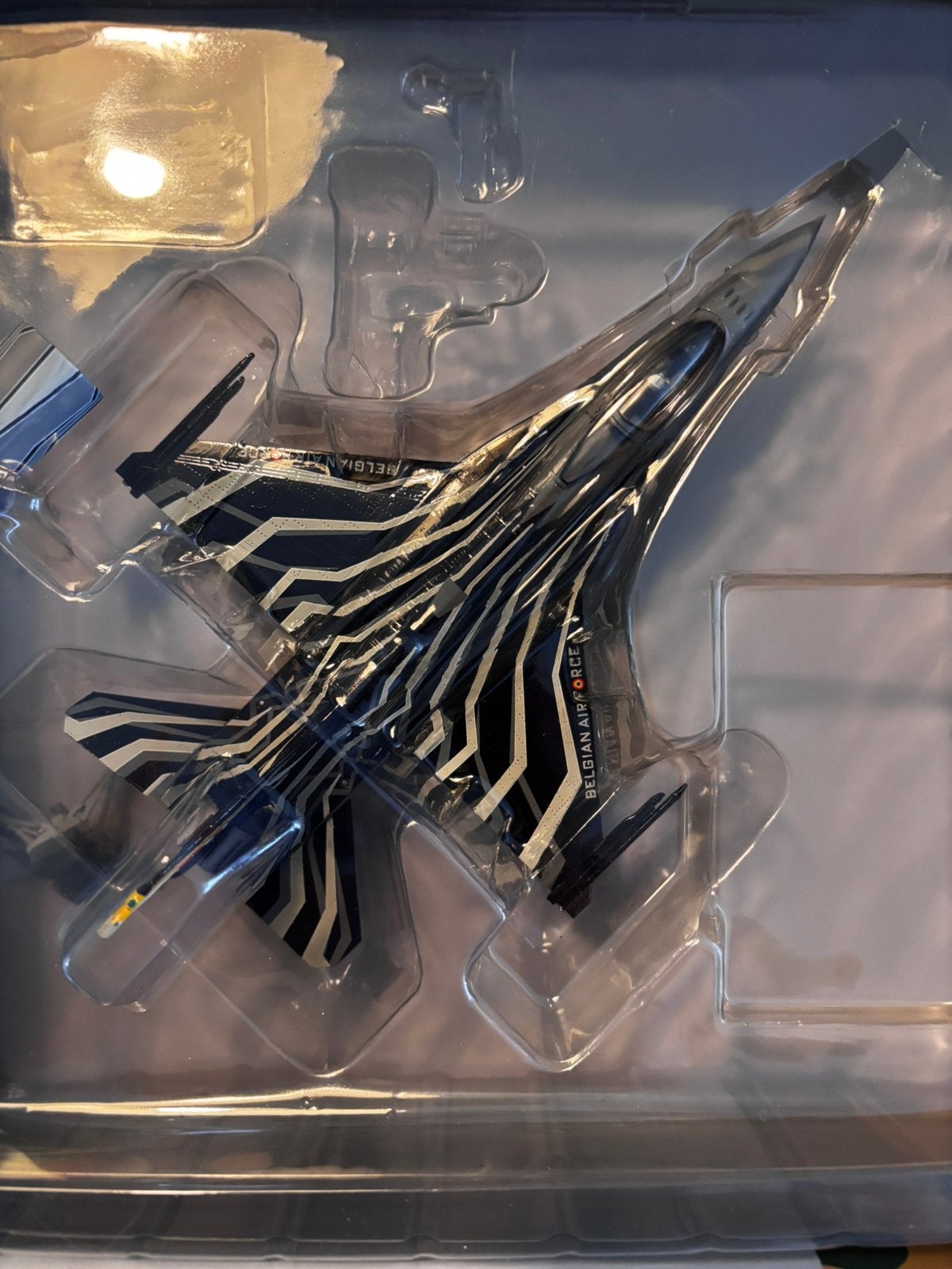 Herpa 580137 Belgian F-16, Hobby en Vrije tijd, Overige merken, 1:72 tot 1:144, Gebruikt, Ophalen of Verzenden